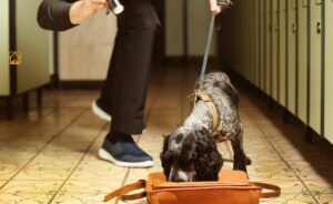scent detection dog training