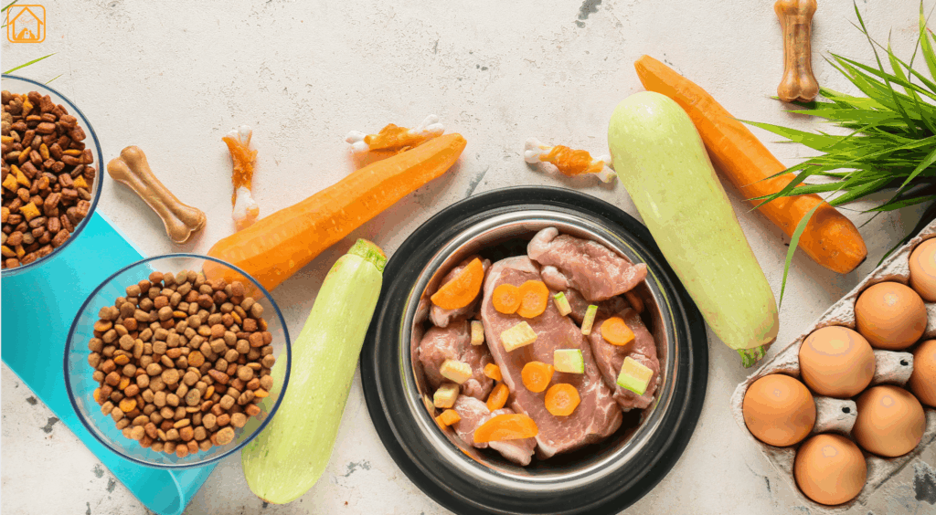 dry, wet , home made puppy food